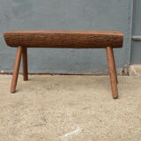 Bench rustic wood farm