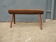 Bench rustic wood farm