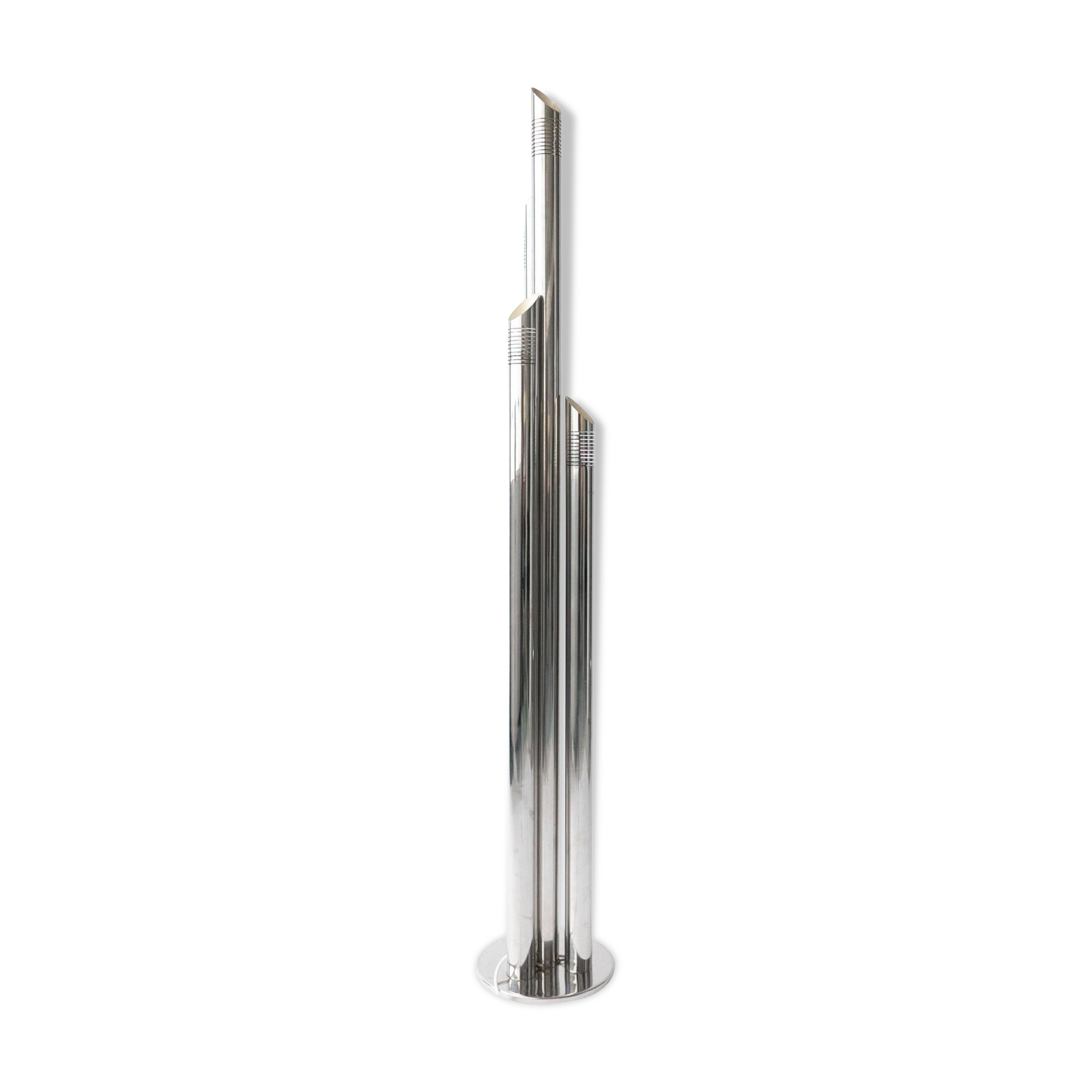 Lampadaire chromé par Goffredo Reggiani
