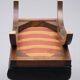 Black Leather Ottoman 1920s England