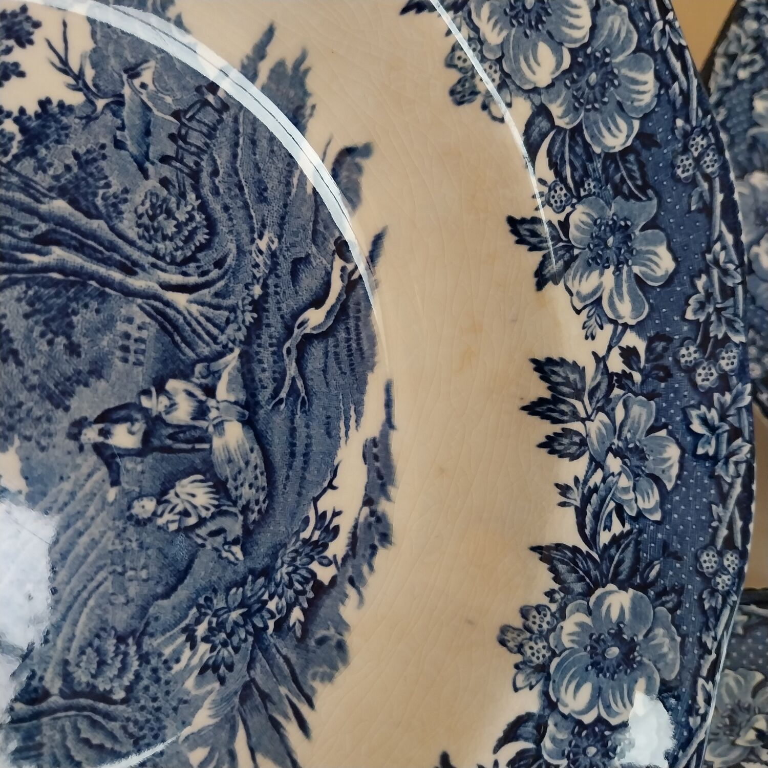 Woodland Wedgwood deep plates