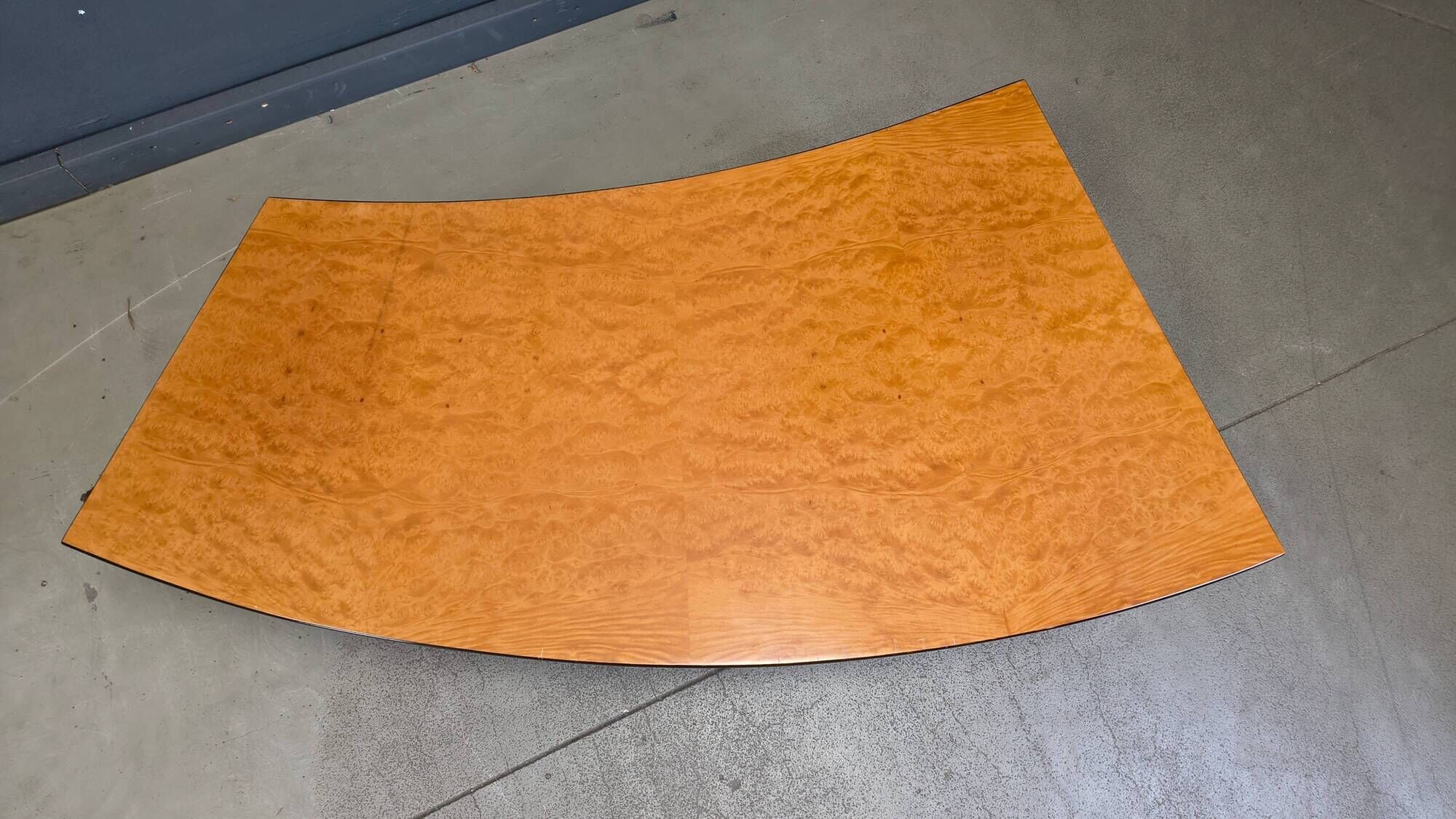 Burl wood coffee table by Cattelan Italy, 1990s