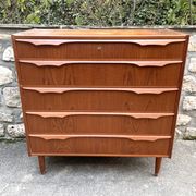 Danish teak chest of drawers for Trekanten 1960's, Denmark