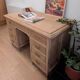 Solid wood desk