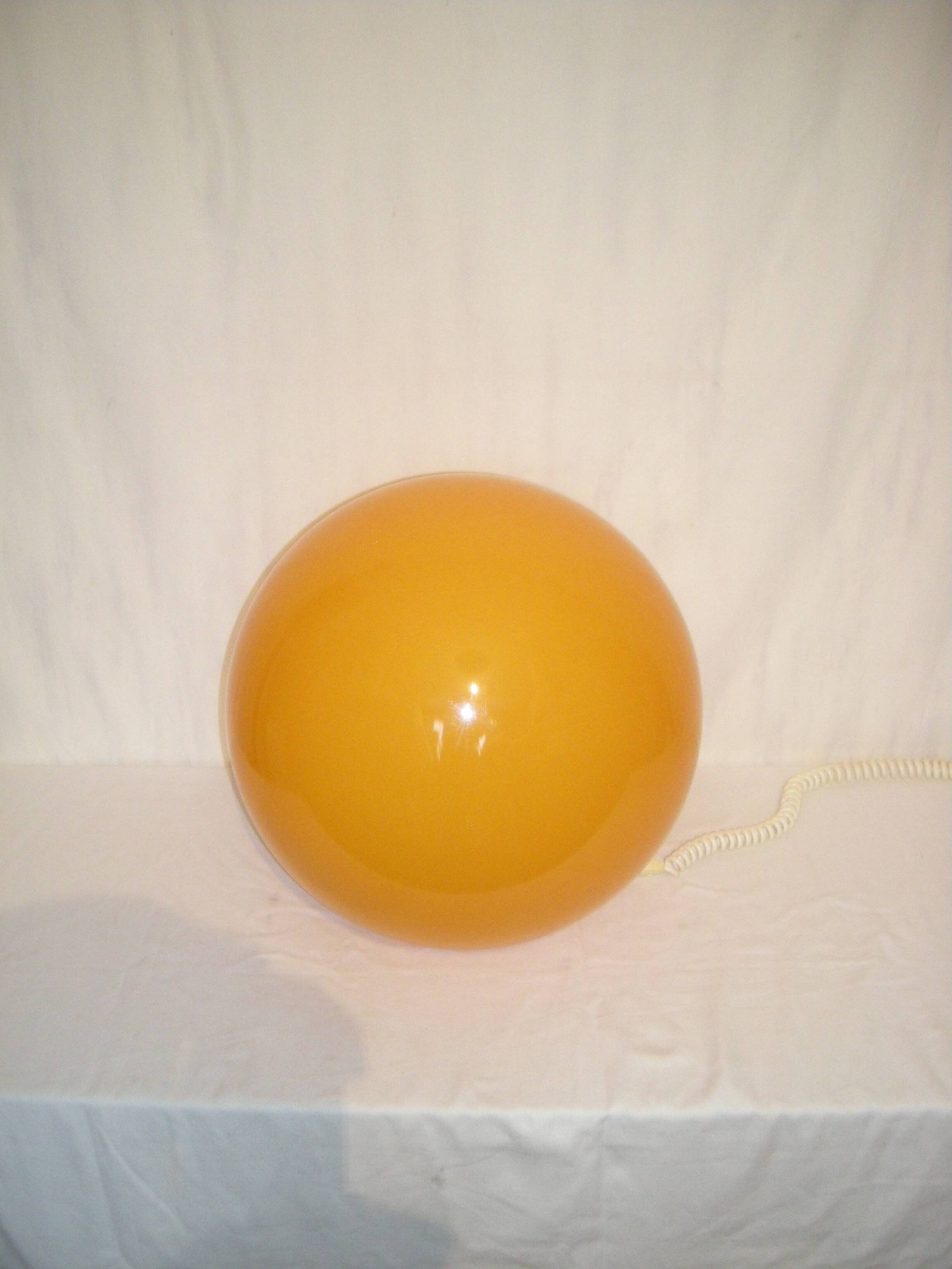 Floor ball lamp from the 60s - 70s