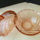 Vintage moulded glass sugar
