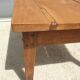 Table basse campagne en Noyer 1 tiroir