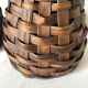 Pitcher and bottle in tinted glass and rattan, Italy, 1960s/1970s
