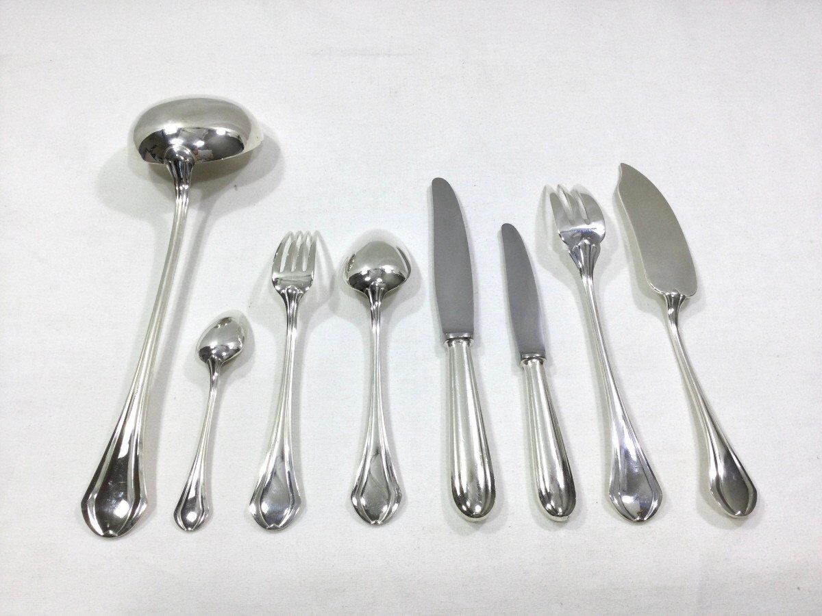 Christofle cutlery set Printania 63 pcs