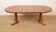 Vintage extendable round dining table | Dyrlund | Solid teak | Danish