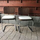 Set of 2 Cesca chairs Italy 1970s