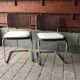 Lot de 2 chaises Cesca Italie années 1970