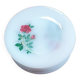 11 assiettes Arcopal rose rouge, France