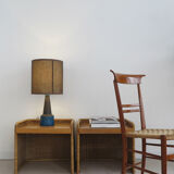 Set of two Italian rattan  nitgh stands 1950s
