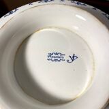 4 Assorted plates from Longwy and Moustiers