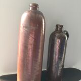 Lot of two old bottles of Dutch Gin gres