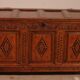 17th century English oak chest