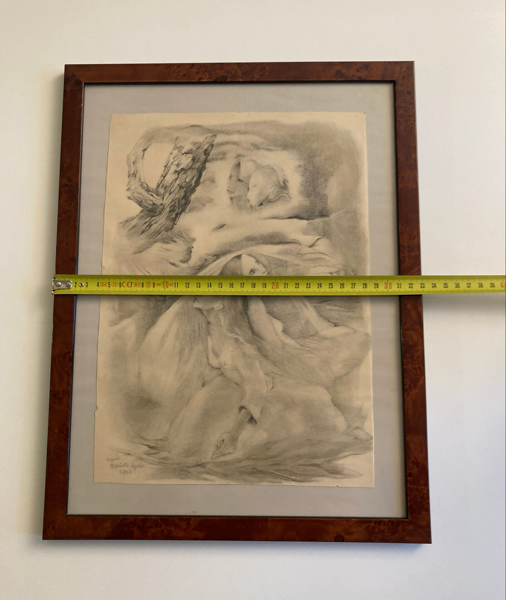Lithograph titled, dated and signed Lydis Mariette (1887-1970)