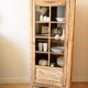 Armoire bonnetière Art Déco vitrée