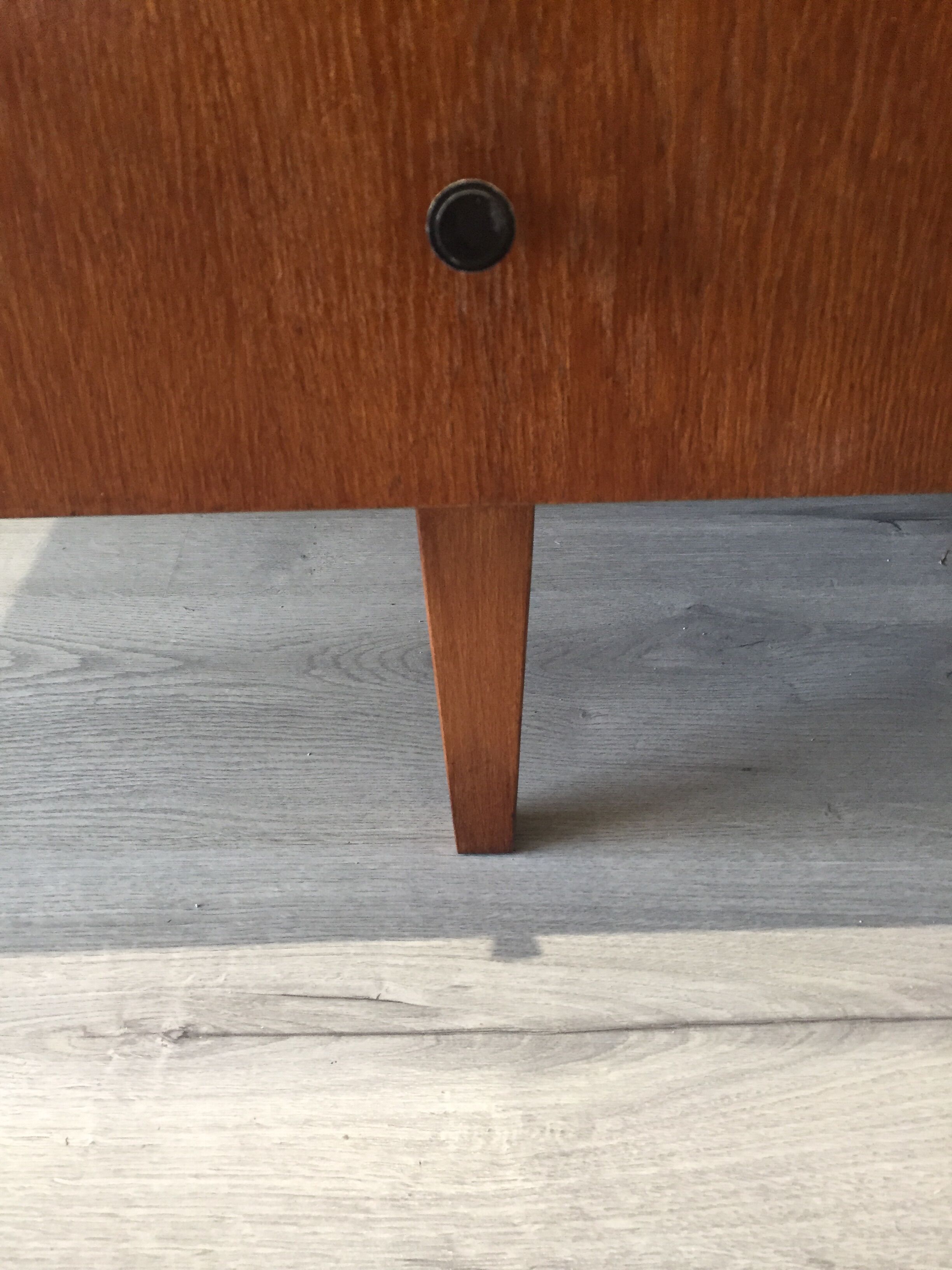 Vintage desk set and Scandinavian chair