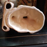 Pair of ceramic book greenhouse