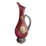Broc – Verre émaillé coloré – F. T. Legras