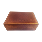 Gold-style leather leather chest