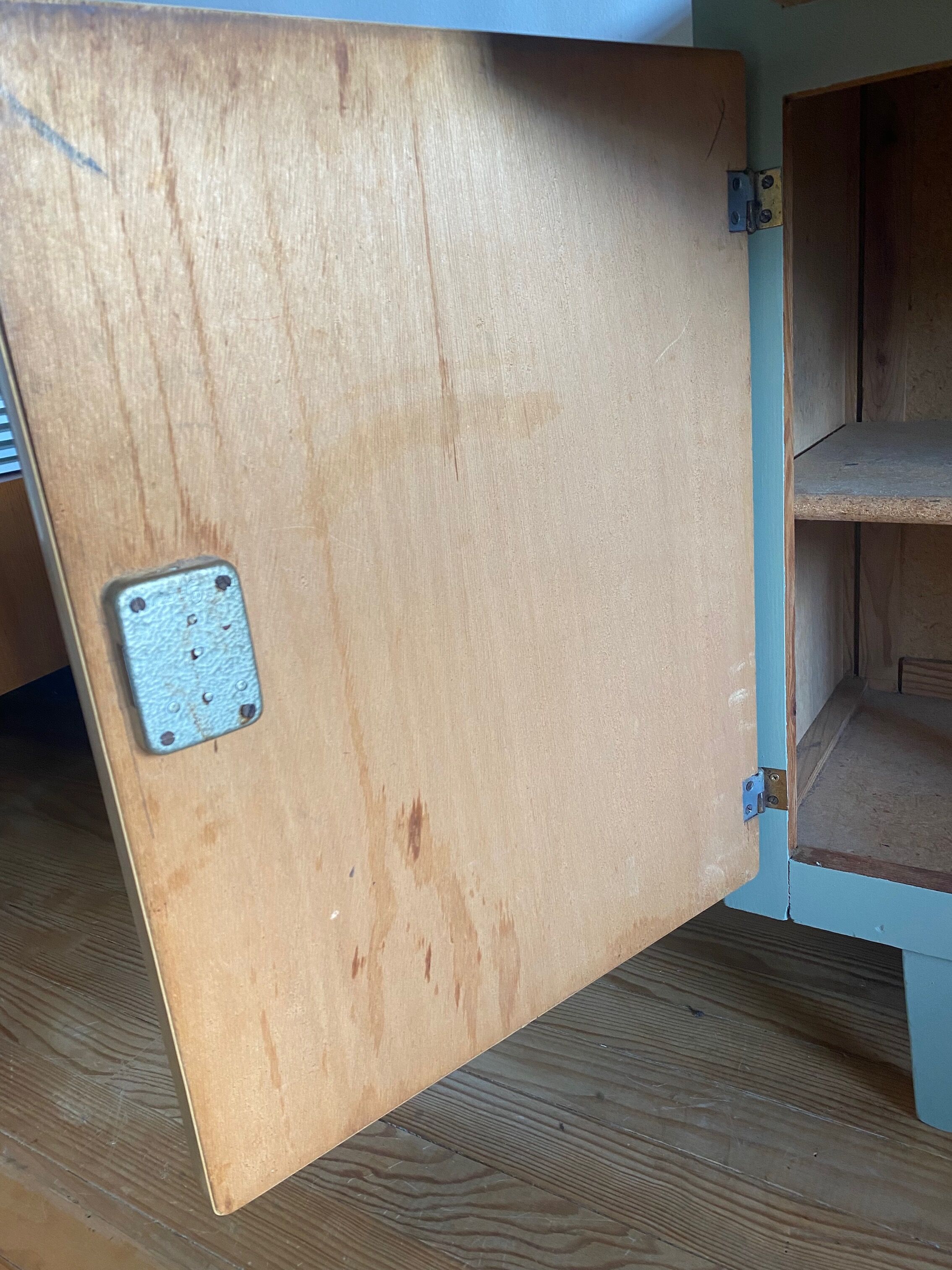 Vintage khaki buffet