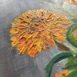 Huile sur toile nature morte