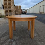 Dining table in elm from 1980