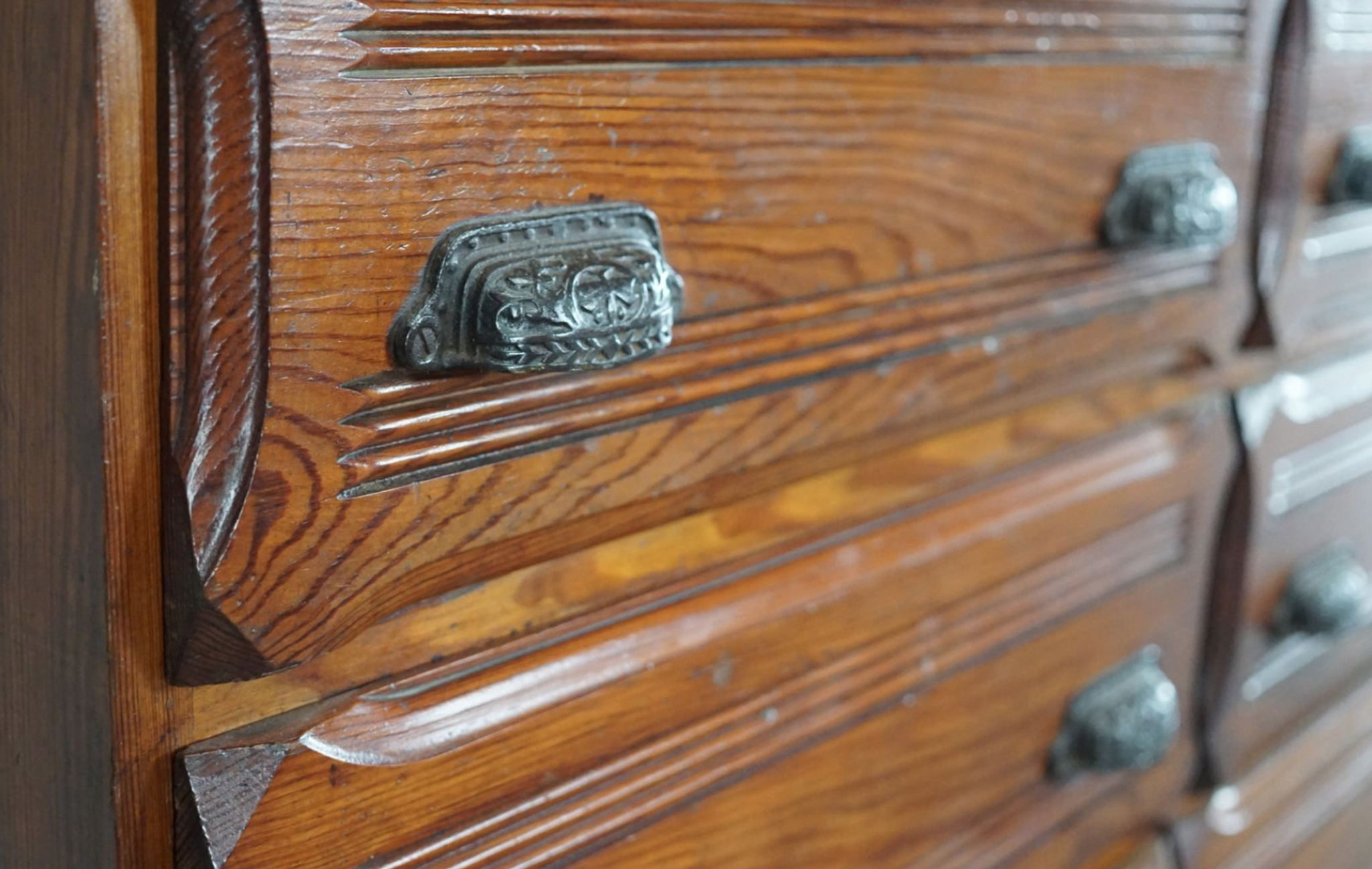 Apothecary Cabinet in pine France 1920s