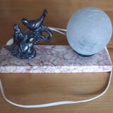 Lampe veilleuse de chevet art deco