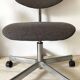 Swivel vintage office chair, adjustable height