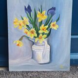 Still life bouquet of daffodils