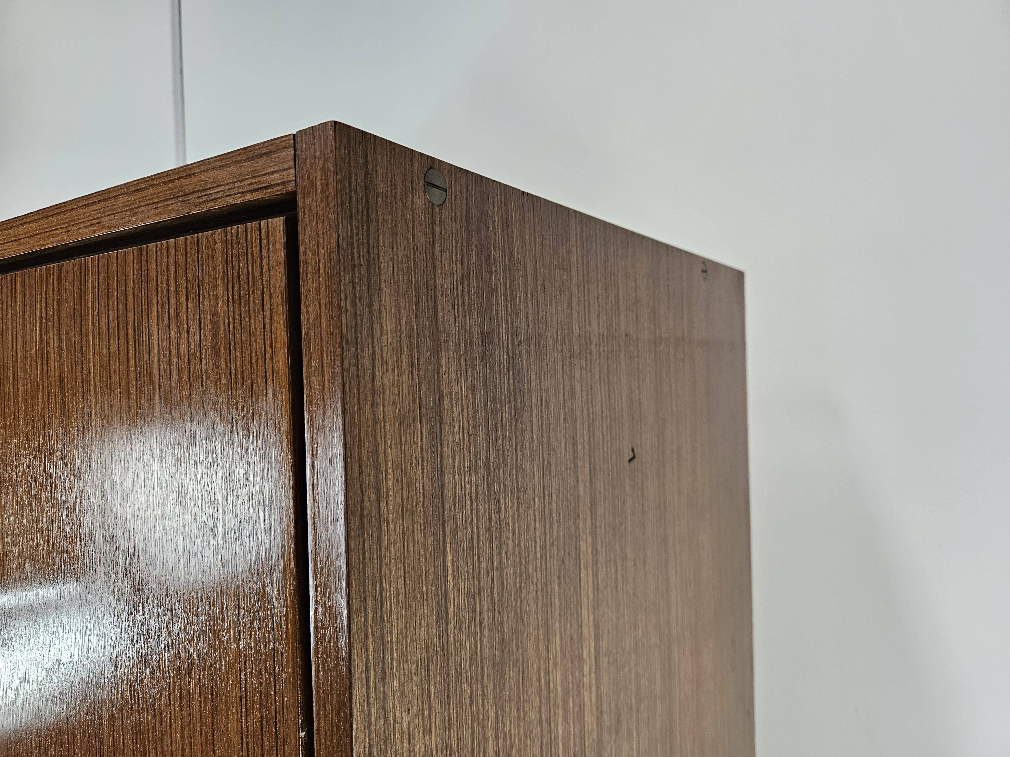 Vintage 1960s two-door wardrobe