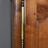 Standing man in cherry wood, Louis XV style – late 19th century