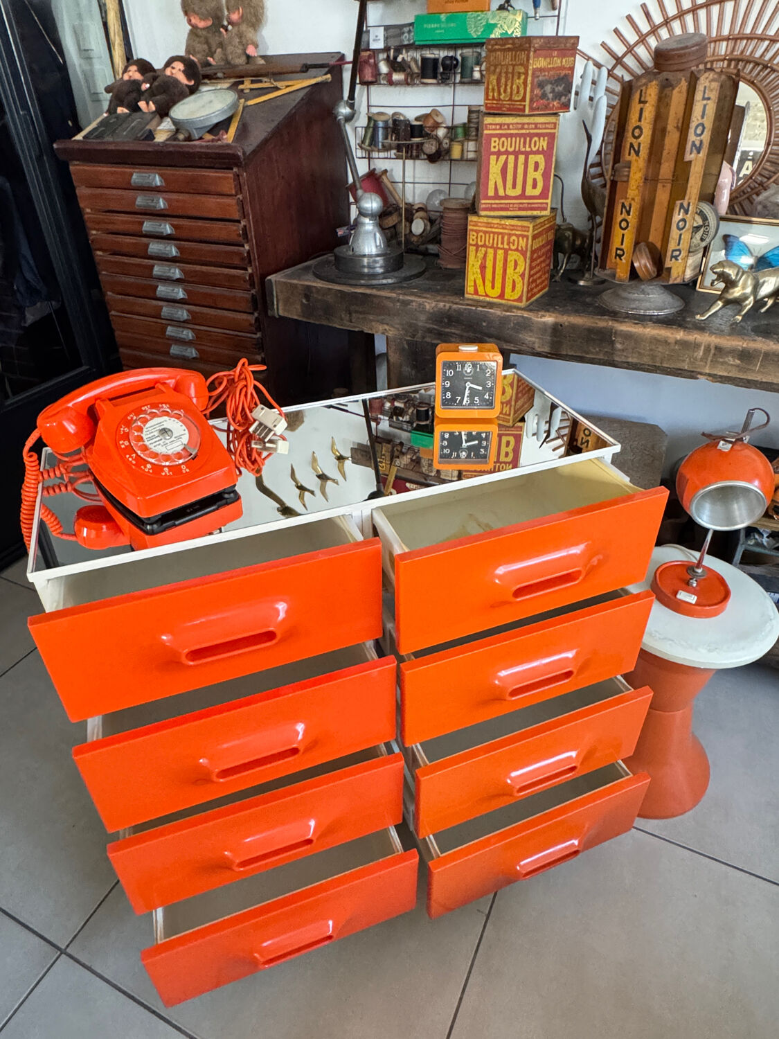 Vintage Marc Held chest of drawers for Prisunic