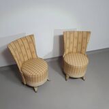 Ensemble de chaises de boudoir françaises