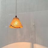 Teak pendant lamp Type 324 from the mid-century by Temde, 1960s.