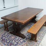 Vintage country monastery dining table