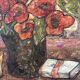 The poppies, oil on canvas