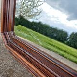Wooden mirror