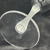 Lalique Royal signed champagne flutes