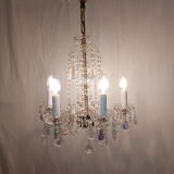 Stamped chandelier