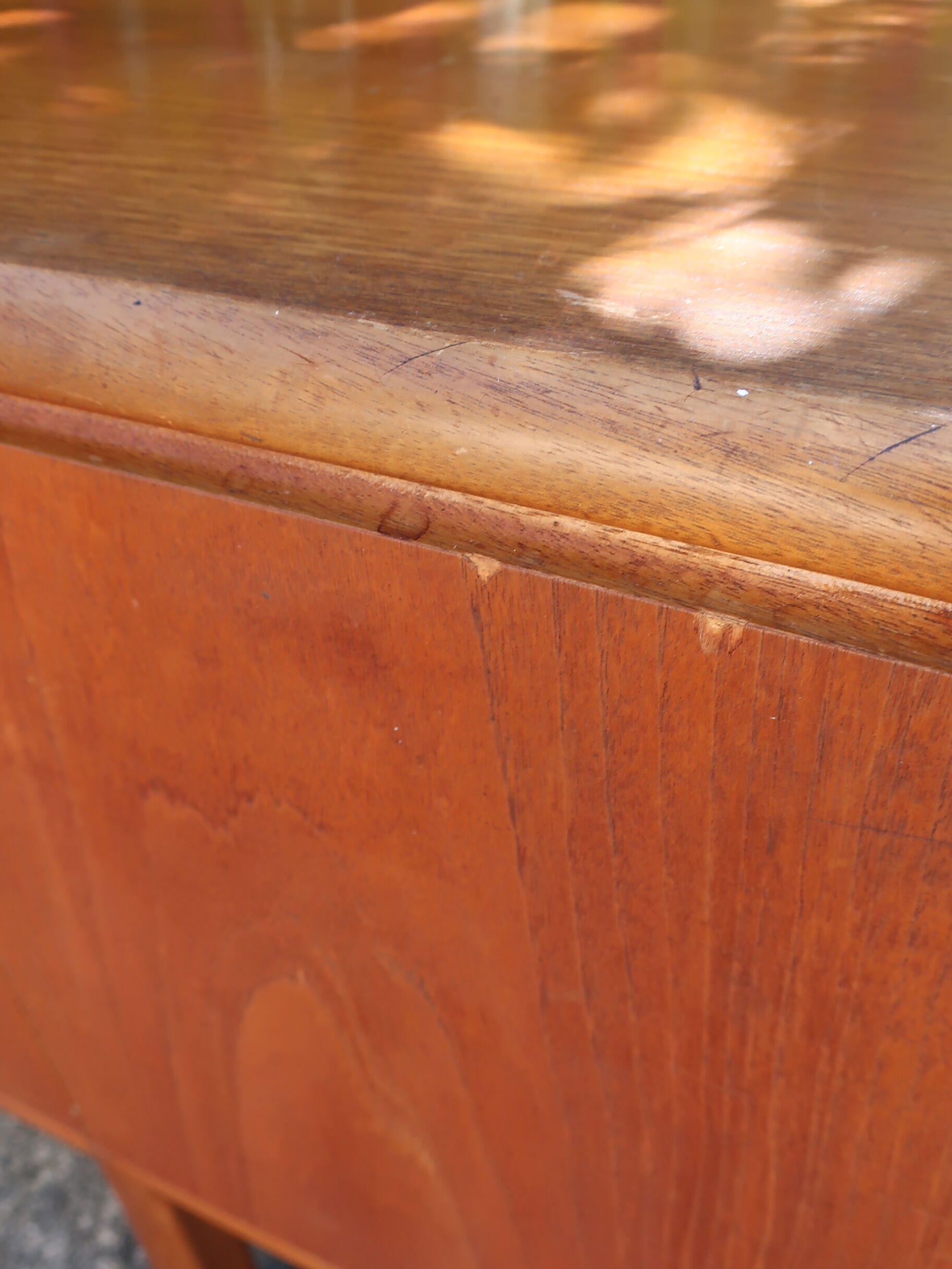 Mcintosh teak sideboard of the 60