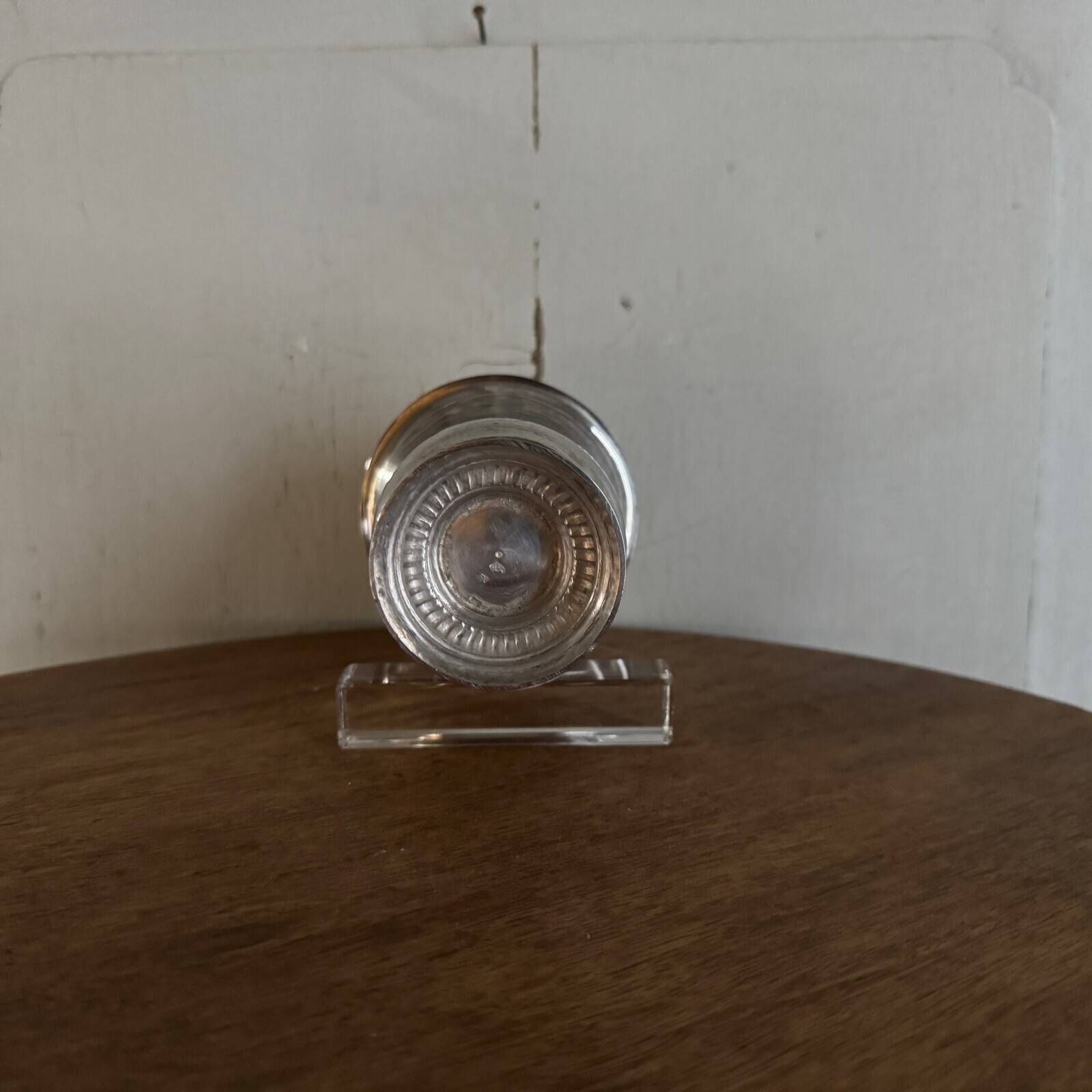 18th century silver cup with fluted shower foot Soulard P de Girard