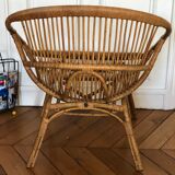 Fauteuil en rotin
