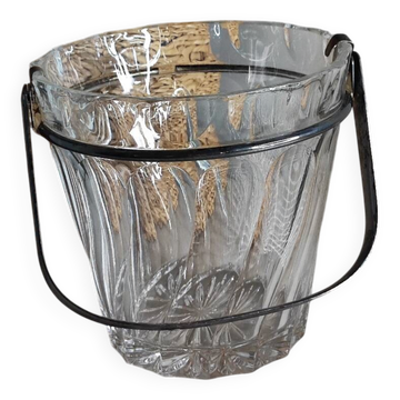 Seau à glaçons en cristal