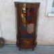 Showcase curved style louis xv