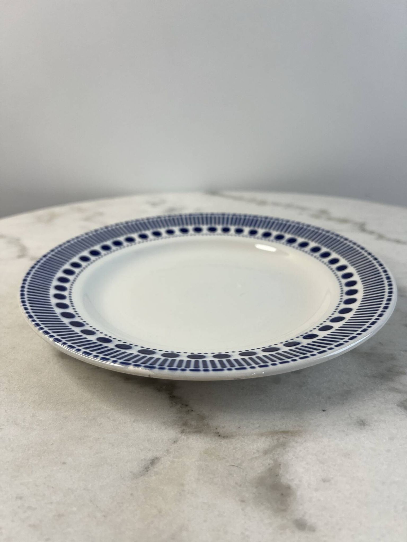 Lot de 15 assiettes plates Sarreguemines collection Béatrice